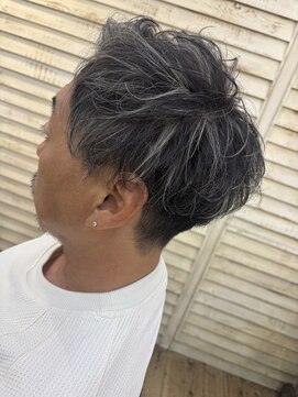 ディエス ヘアデザイン 能見台(diez hair design) メンズ白髪ぼかし