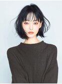 ショートボブ/レイヤーボブ/眉上バング/フェイスレイヤー