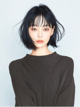 ラベストクズハ(LOVEST KUZUHA) ショートボブ/レイヤーボブ/眉上バング/フェイスレイヤー