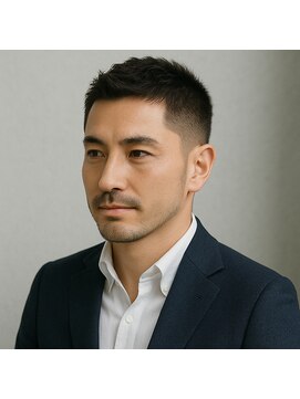 スープレックス ヘアーデザイン(SOUPREX HAIR DESIGN) 大人メンズ　ビジネスボウズスタイル　20代 30代 40代 50代 60代