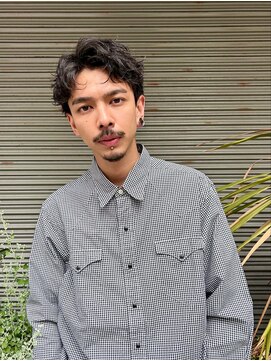 ヒュージ 表参道(huge) スパイキーショート/ニュアンスパーマ/メンズカット/メンズ