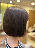 お手入れ簡単ボブヘア