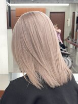 ニコ トウキョウ 渋谷(nico TOKYO)&nbsp;ダブルカラーミルクティーベージュピンクブラウンロングレイヤー