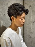 ショートセンターパート【立川/メンズ】