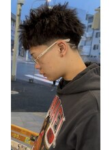 フェードアンドライン 青森駅前店(FADE&LINE)&nbsp;スパイキーショート