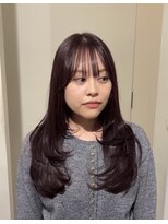 レア 渋谷(Le'a)&nbsp;ボルドーカラー × レイヤーカット