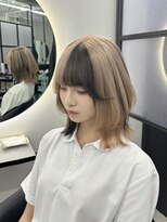 シーバイスリー 綱島(C×3) ミルクティーベージュ × ダークブラウン × デザインカラー