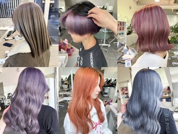 タブー(TABOO)の写真/★大人気デザインカラー★トレンドヘアのデザインから、似合わせを考えたらスタイルが得意☆