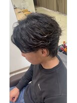 アッシュ 下丸子店(Ash)&nbsp;ニュアンスフェザーパーマショートパーマセンターパート