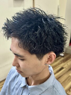 スウェル 稲毛店(Swell) ピンパーマスパイキーショート