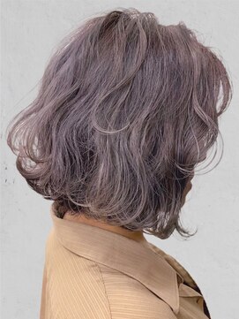 ディーバ 横浜(D.I.E.V.A) 30代40代50代大人女性くびれショートボブスモーキーバイオレット