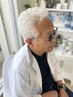 【時短60分★男性限定】カット+最新白髪ぼかしカラー¥8250