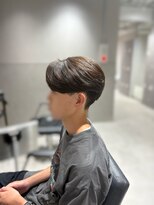 ロルカ 池袋店(Rolka) 曲がる縮毛矯正×センターパート #池袋駅
