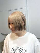 シェイロ(Cielro)&nbsp;【ホワイトミルクティー×ウルフショートレイヤー】SAKI