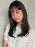 【髪質改善】カット+前髪縮毛矯正 ￥11000