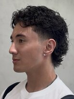 フィフス 大分(fifth)&nbsp;大分ラルフカールメンズカットマレットヘアツーブロックつよめ