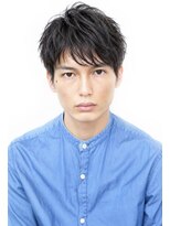 ソレイユ(Soleil)&nbsp;ショート/メンズ/刈り上げ/30代/20代/オフィス/パーマ/黒髪