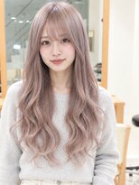 デイズ(days)&nbsp;透明感カラーミルルクティーベージュダブルカラーロングカット