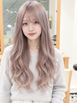 デイズ(days) 透明感カラーミルルクティーベージュダブルカラーロングカット