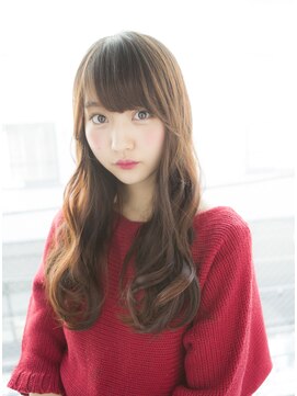 サロンドミルク 原宿(salon de MiLK) 【salon de MiLK 原宿】リバースカール×ロング