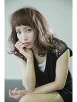 パルフェ ヘアー バイ オーク 九大学研都市(parfait hair byOAK)&nbsp;【九大学研都市店】ウルフバング★大人かわいい髪