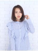 30代、40代に人気の大人小顔カジュアルボブ