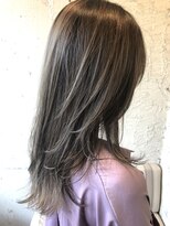 ペネロープ(Penelope)&nbsp;レイヤー/ハイライト/グレー系　担当　夕島