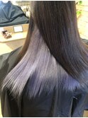 インナーカラー ラベンダーアッシュ