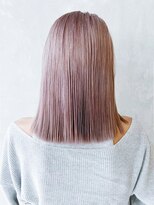 アルバム 渋谷パルコ(ALBUM)&nbsp;ピンクベージュ_グレージュカラーボブウルフ_ba358661