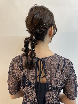 ジゼル 博多筑紫口店(GiseL) 編み下ろしアレンジ