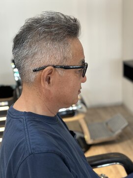 ジースタイル(G style) アップバング［メンズ/バーバー/理容室］