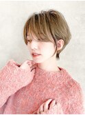 ３Dハイライト束感ショート