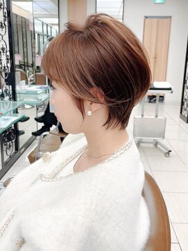 グランシュ 青葉台店(GranCieux) 大人ショートヘア×ひし形ショート