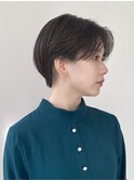 マッシュショート/小顔/ハンサムショート/吉祥寺/イルミナカラー