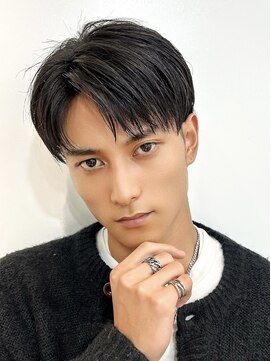 アイトーキョーリタ 渋谷(AI TOKYO Rita) 黒髪ナチュラルコンマバングマッシュ    15