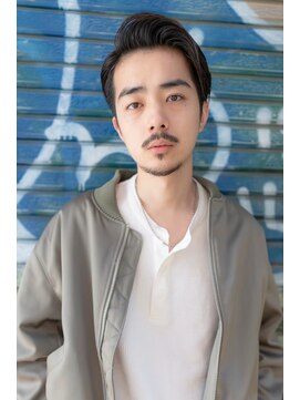 メゾンバイハバナ(maison by HAVANA) モテるメンズツーブロック韓国風黒髪マッシュショート