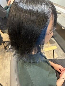 アトム(ATOM) 【インナーカラー/ブルー】