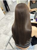 髪質改善くすみベージュカラー
