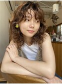 クセ毛風ニュアンスパーマ