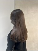 <原田真花>ブリーチなしダブルカラーでつくるアッシュブラウン