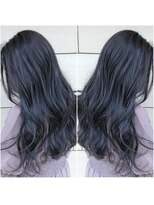 スタイル 成城学園前(STYLE) 暗髪ラベンダーアッシュ 【モリオカマリン】