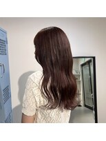 キュエム(Cuem)&nbsp;【Cuem諏訪】ピンクブラウン  ブリーチ無しカラー