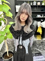 チュダック(ChuDuck)&nbsp;韓国風《ペールシルバー》ハイトーン/ケアブリーチ/ダブルカラー