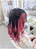 推し活 ライブ イベント 量産型 ハーフツインお団子 ひつじヘア