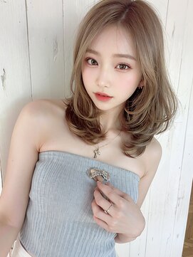 オリジンズヘアーセカンド 守谷店(Origins hair 2nd) ミィディアムレイヤー×BYKARTE TR