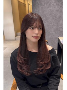 アリーズ(ALLYS) レイヤーカット×pink beige♪