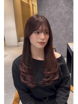 アリーズ(ALLYS) レイヤーカット×pink beige♪