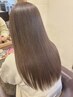 【次世代の美髪矯正】酸性ストレート+カット￥22500→￥20300