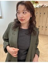 トリッカ 銀座(tricca)&nbsp;レイヤー/レイヤーパーマ/似合わせカット/簡単スタイリング