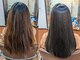 ヘアーアンドチャット リンク 三軒茶屋店(hair&chat LINK)の写真/くせ毛診断を行い1人1人に合わせた提案で悩みを解消！髪の水分量を上げるTRと縮毛矯正で柔らかい手触りに◎